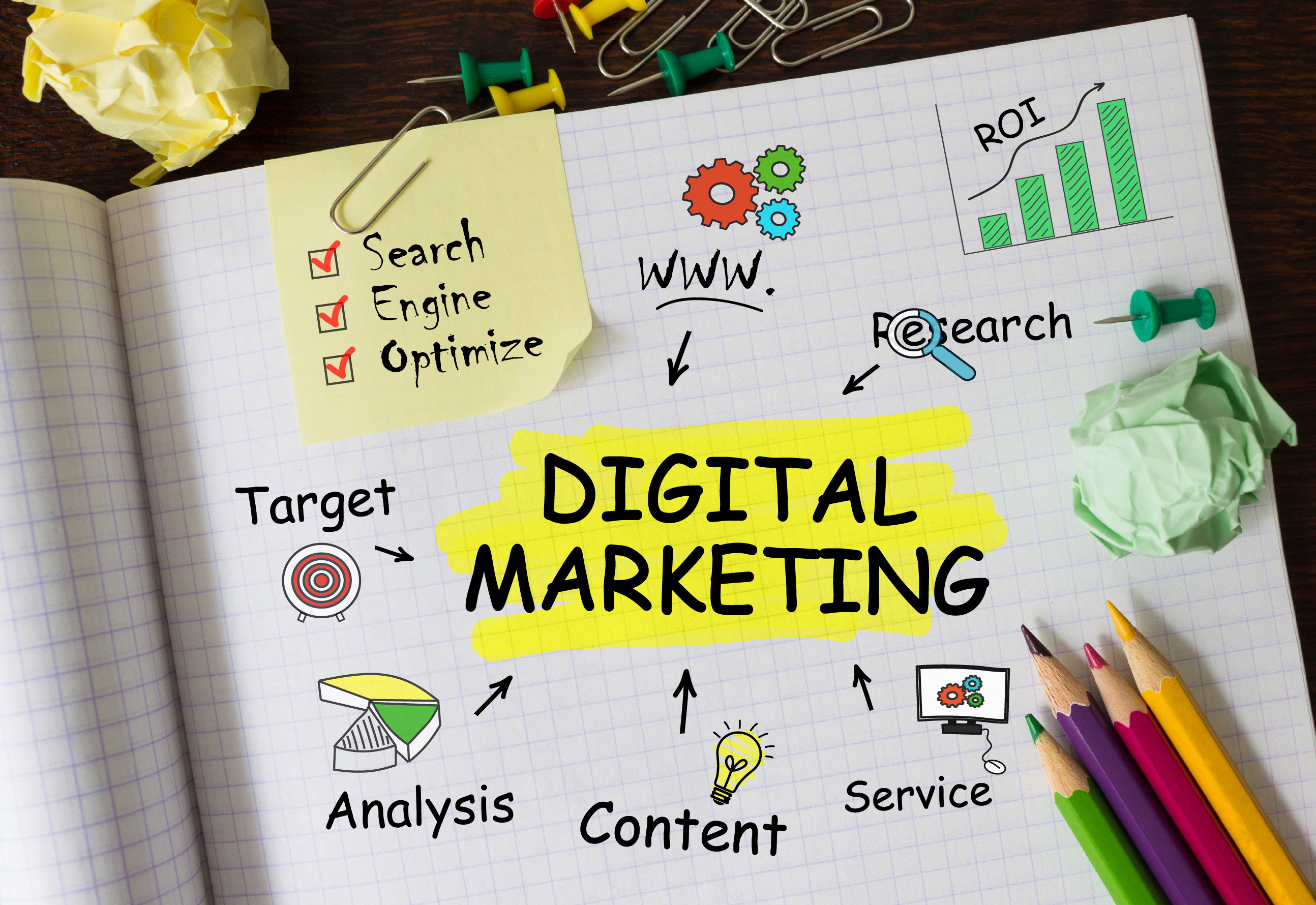 Digital marketing image