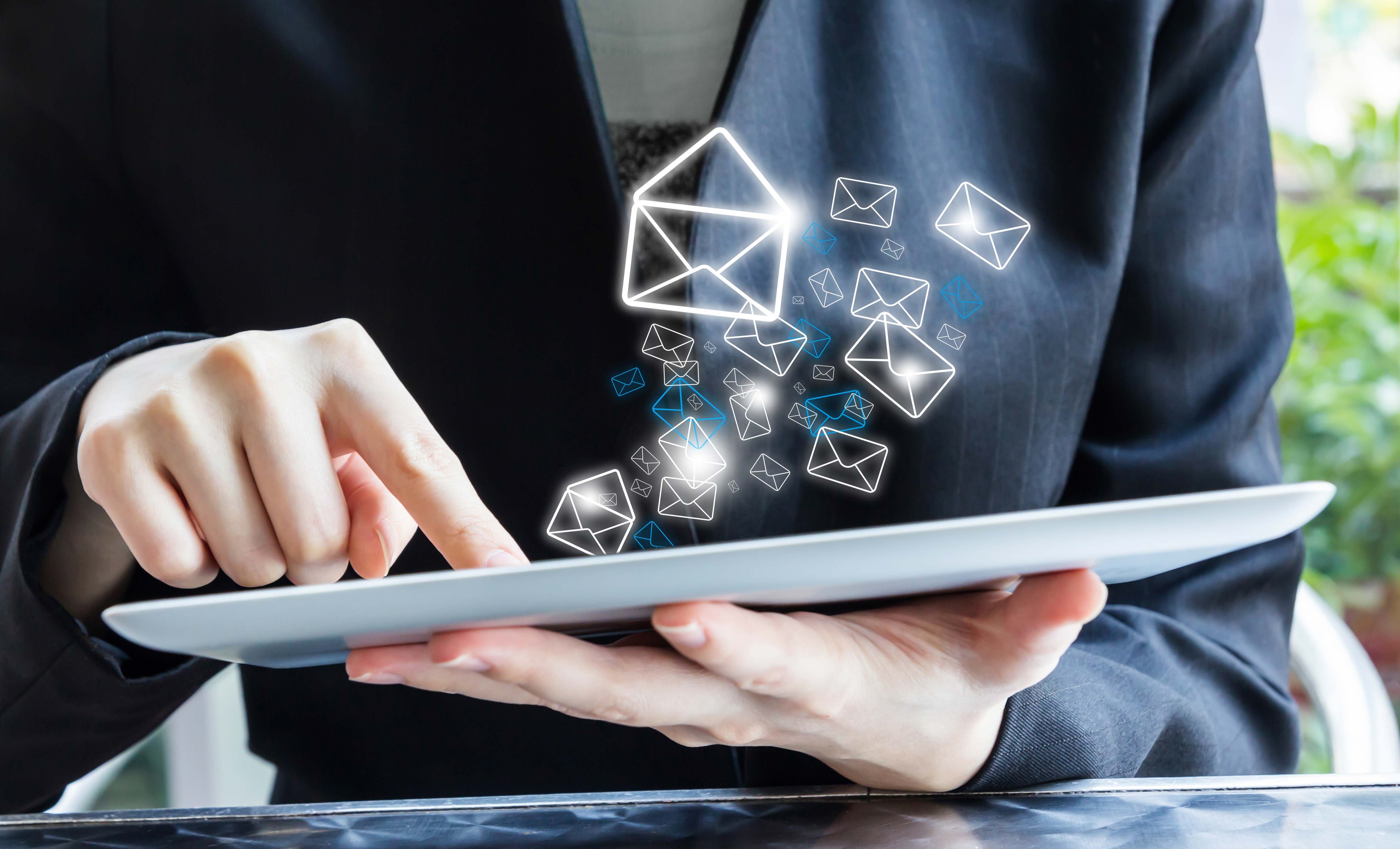 Viewing email Viewing email